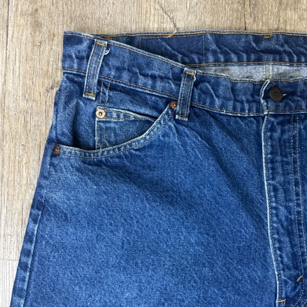 Levi’s 20505-0217 Vintage Made in USA Straight Leg Orange Tab Jeans 38x32